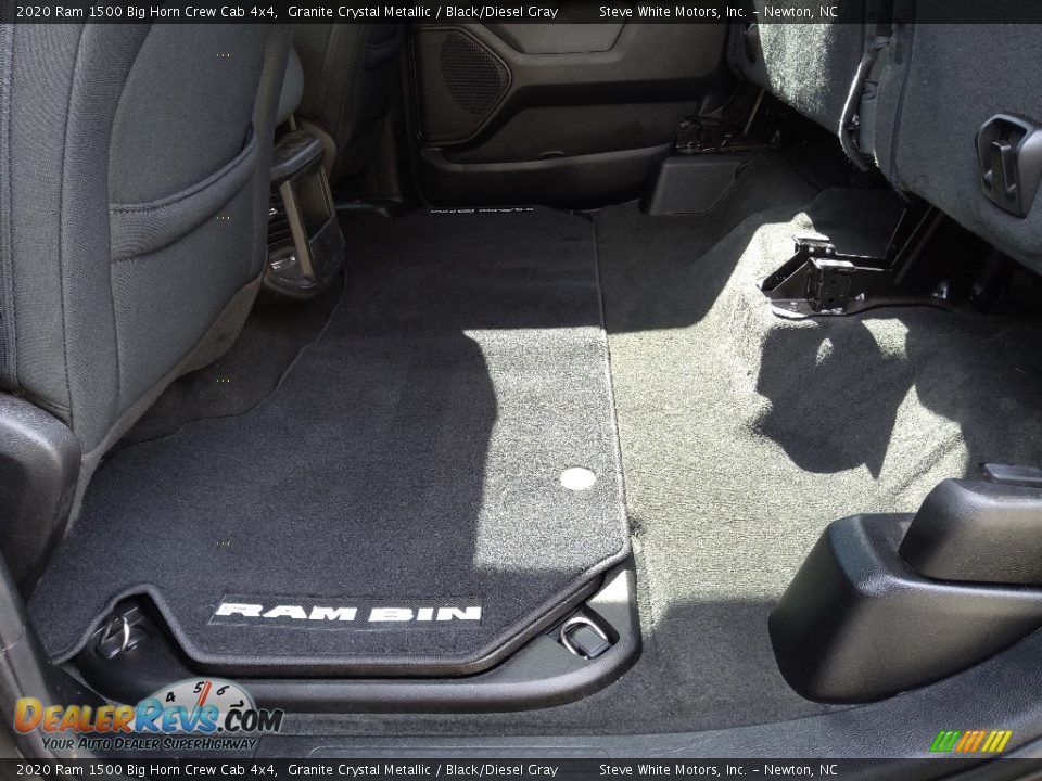2020 Ram 1500 Big Horn Crew Cab 4x4 Granite Crystal Metallic / Black/Diesel Gray Photo #16