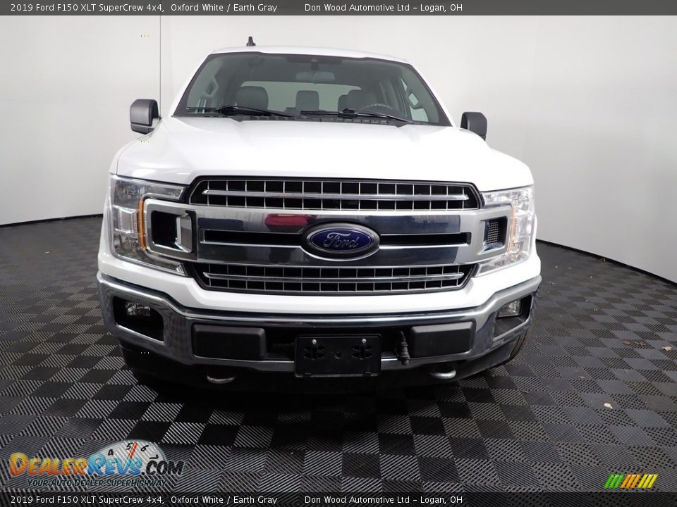 2019 Ford F150 XLT SuperCrew 4x4 Oxford White / Earth Gray Photo #4