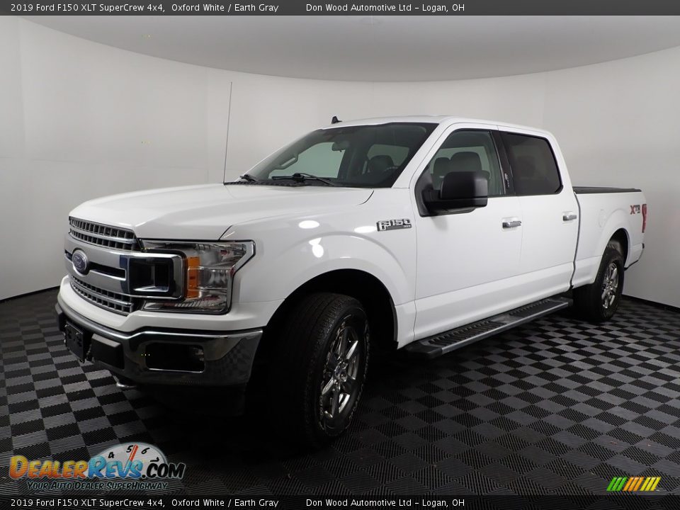 2019 Ford F150 XLT SuperCrew 4x4 Oxford White / Earth Gray Photo #5