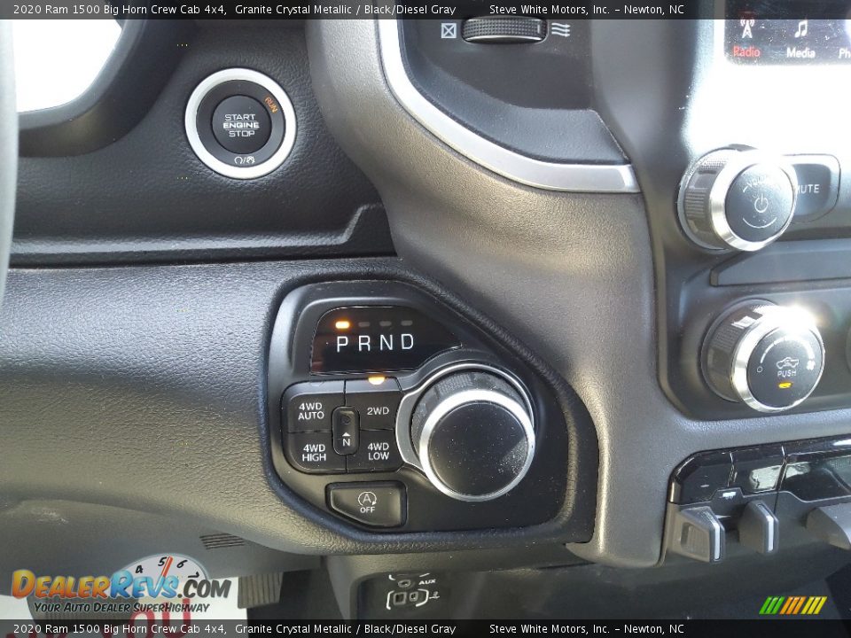 2020 Ram 1500 Big Horn Crew Cab 4x4 Granite Crystal Metallic / Black/Diesel Gray Photo #23