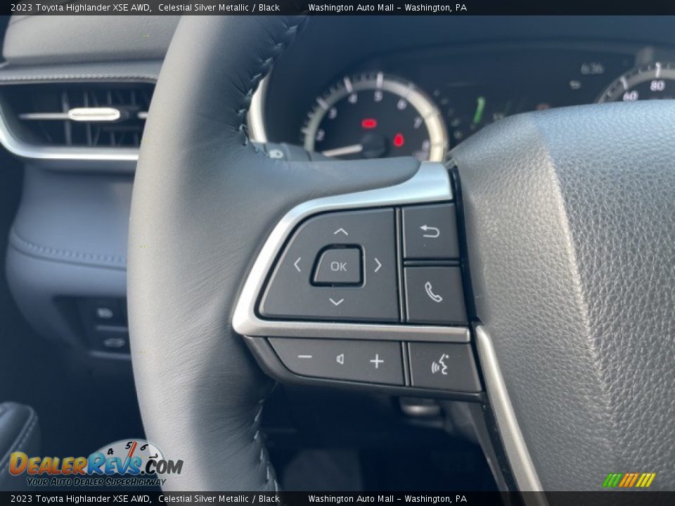 2023 Toyota Highlander XSE AWD Steering Wheel Photo #18