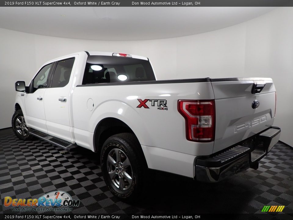 2019 Ford F150 XLT SuperCrew 4x4 Oxford White / Earth Gray Photo #6