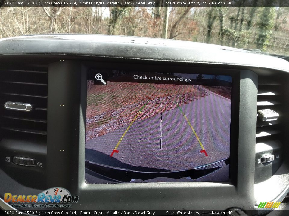 2020 Ram 1500 Big Horn Crew Cab 4x4 Granite Crystal Metallic / Black/Diesel Gray Photo #25