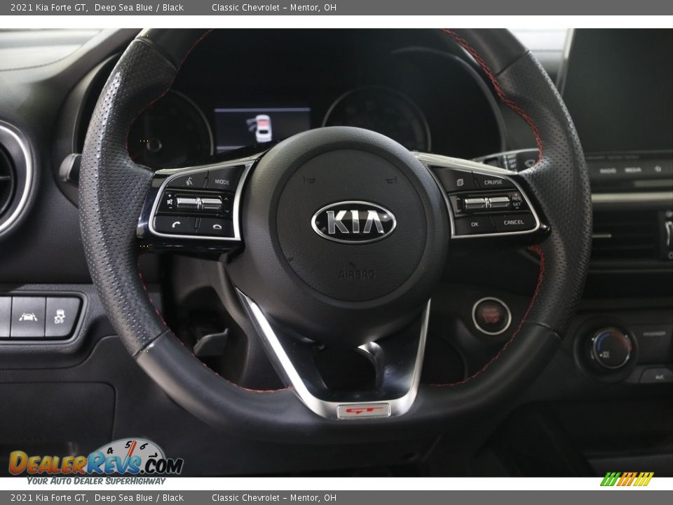 2021 Kia Forte GT Deep Sea Blue / Black Photo #7