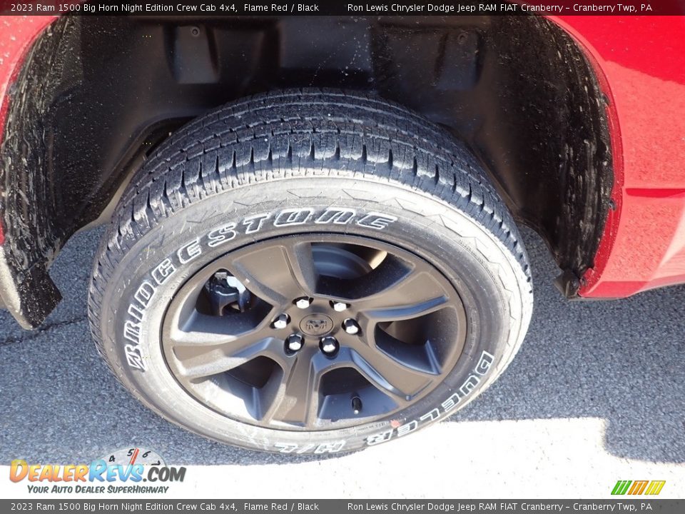 2023 Ram 1500 Big Horn Night Edition Crew Cab 4x4 Wheel Photo #9