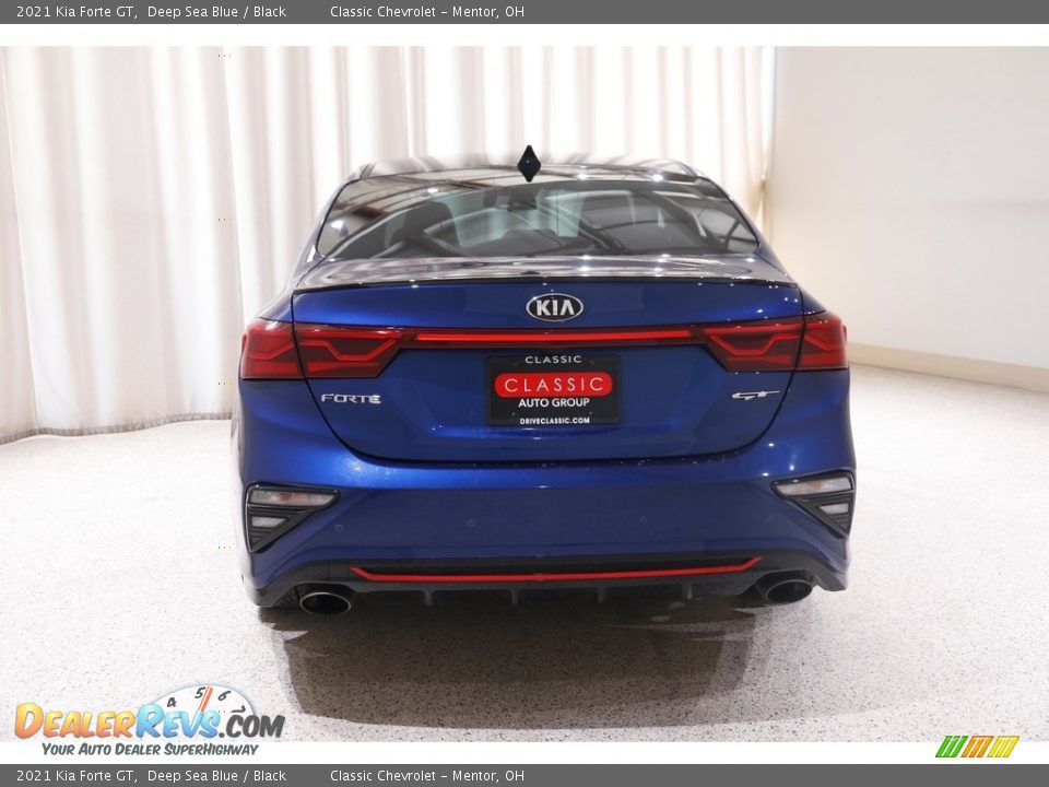 2021 Kia Forte GT Deep Sea Blue / Black Photo #17