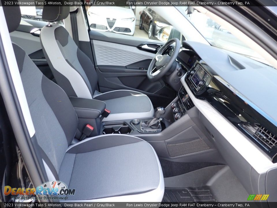 Front Seat of 2023 Volkswagen Taos S 4Motion Photo #11
