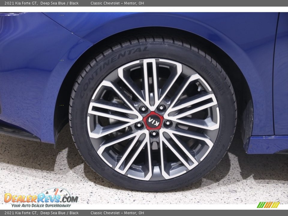 2021 Kia Forte GT Deep Sea Blue / Black Photo #19