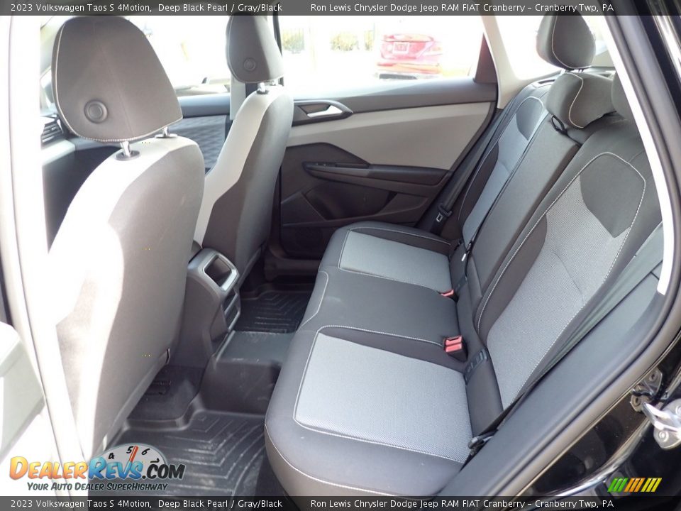 Rear Seat of 2023 Volkswagen Taos S 4Motion Photo #12