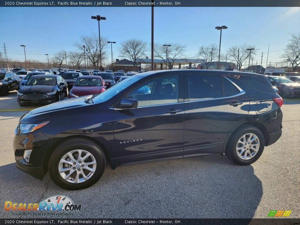 2020 Chevrolet Equinox LT Pacific Blue Metallic / Jet Black Photo #1