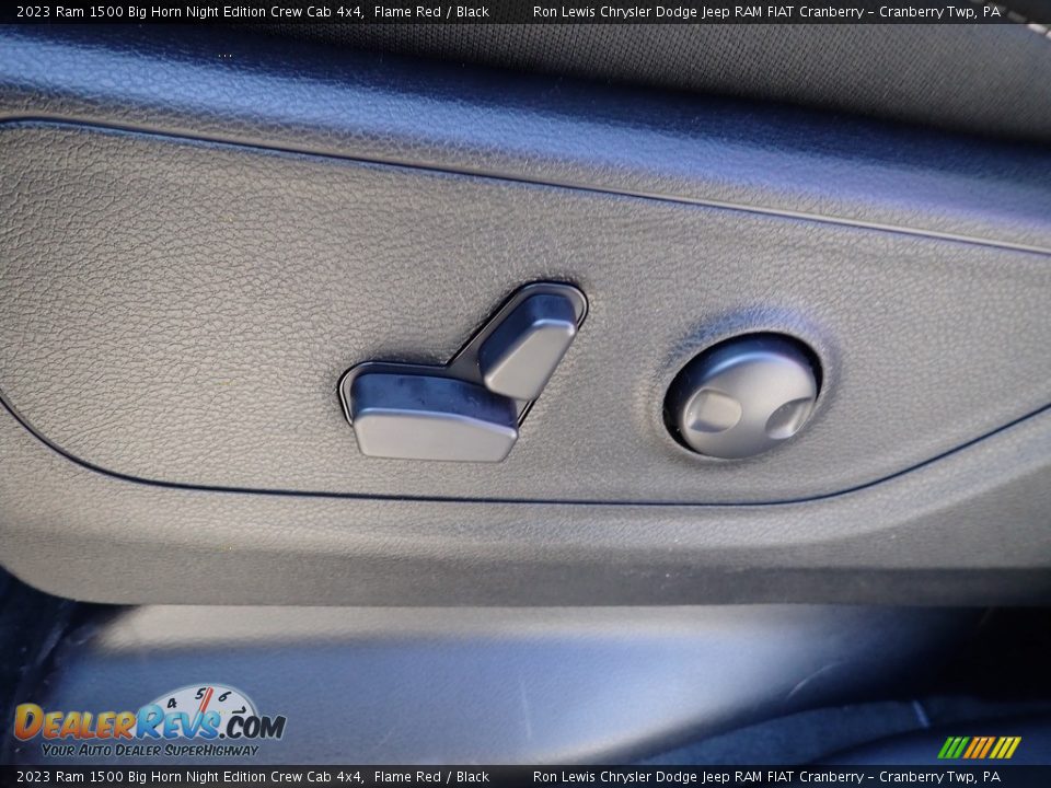 2023 Ram 1500 Big Horn Night Edition Crew Cab 4x4 Flame Red / Black Photo #15