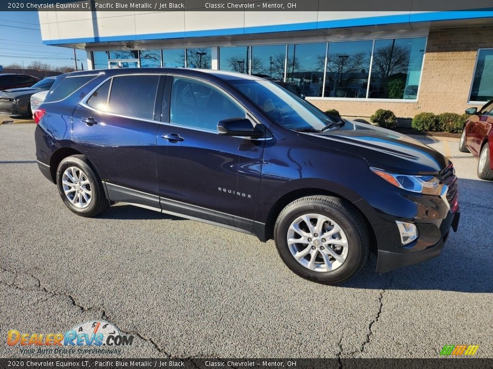 2020 Chevrolet Equinox LT Pacific Blue Metallic / Jet Black Photo #3