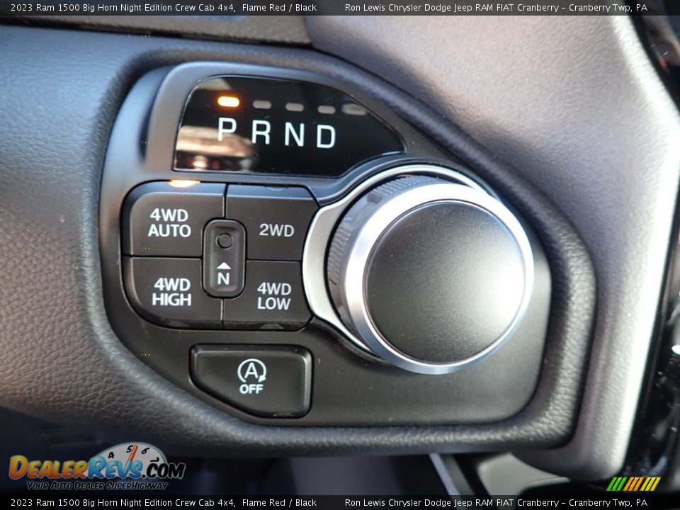 2023 Ram 1500 Big Horn Night Edition Crew Cab 4x4 Flame Red / Black Photo #19
