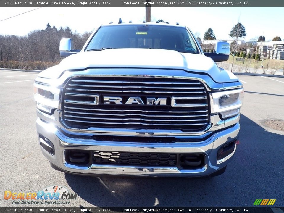 2023 Ram 2500 Laramie Crew Cab 4x4 Bright White / Black Photo #2