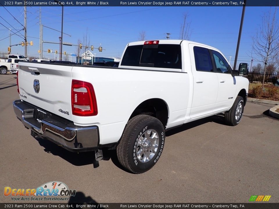 2023 Ram 2500 Laramie Crew Cab 4x4 Bright White / Black Photo #5