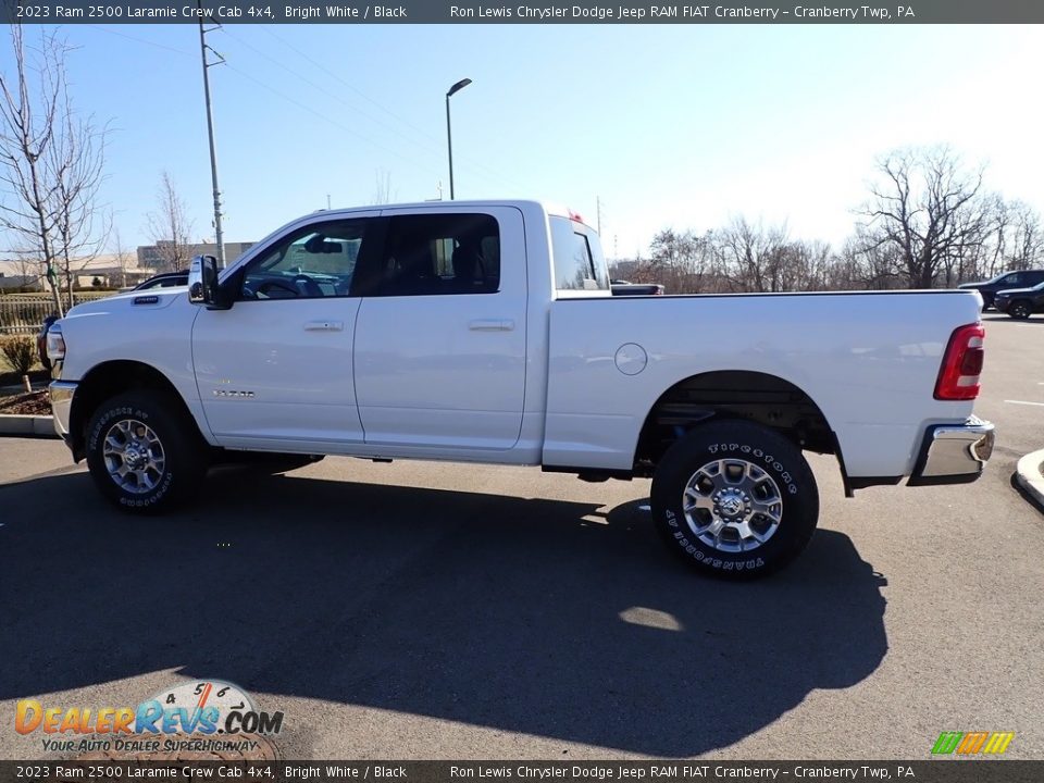 2023 Ram 2500 Laramie Crew Cab 4x4 Bright White / Black Photo #8