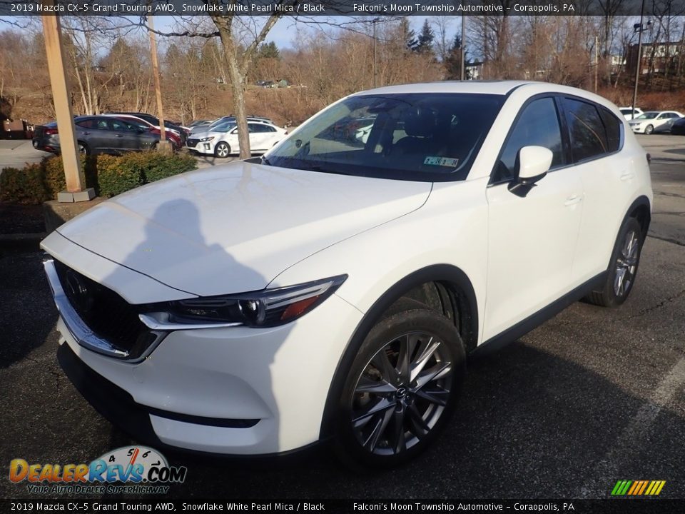 2019 Mazda CX-5 Grand Touring AWD Snowflake White Pearl Mica / Black Photo #1