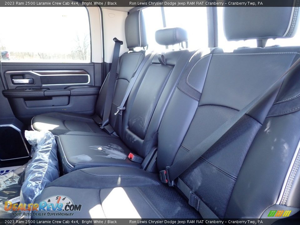 Rear Seat of 2023 Ram 2500 Laramie Crew Cab 4x4 Photo #10