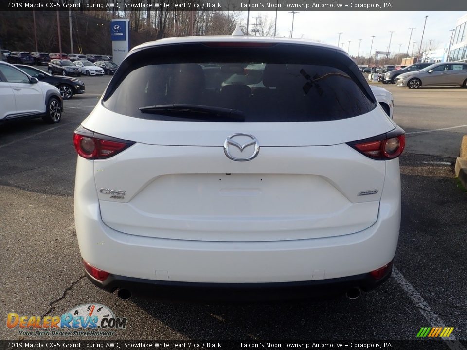 2019 Mazda CX-5 Grand Touring AWD Snowflake White Pearl Mica / Black Photo #3