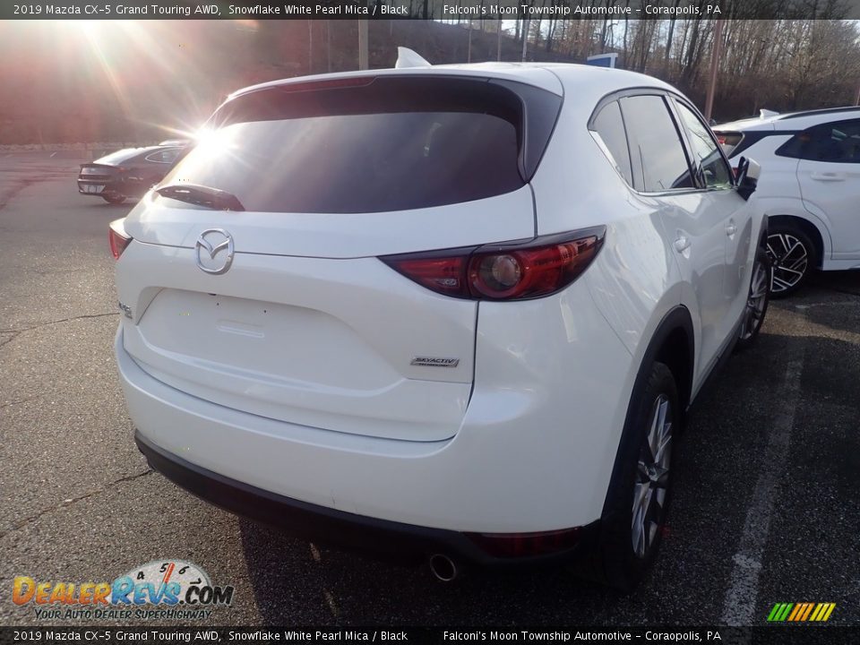 2019 Mazda CX-5 Grand Touring AWD Snowflake White Pearl Mica / Black Photo #4