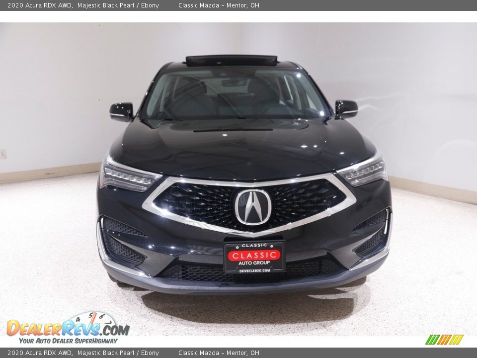 2020 Acura RDX AWD Majestic Black Pearl / Ebony Photo #2