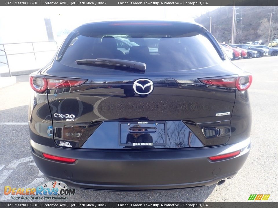 2023 Mazda CX-30 S Preferred AWD Jet Black Mica / Black Photo #3