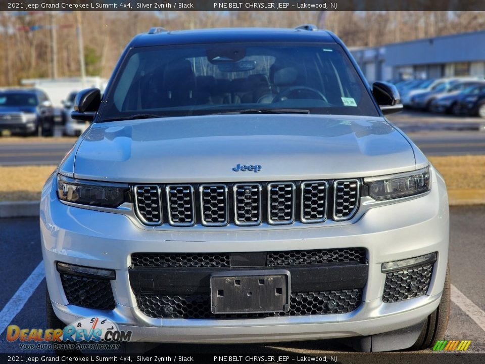 2021 Jeep Grand Cherokee L Summit 4x4 Silver Zynith / Black Photo #2