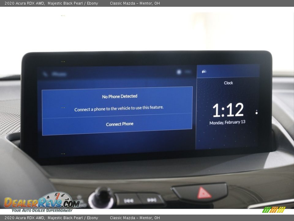 2020 Acura RDX AWD Majestic Black Pearl / Ebony Photo #11