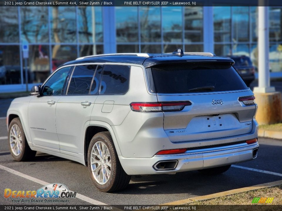 2021 Jeep Grand Cherokee L Summit 4x4 Silver Zynith / Black Photo #9