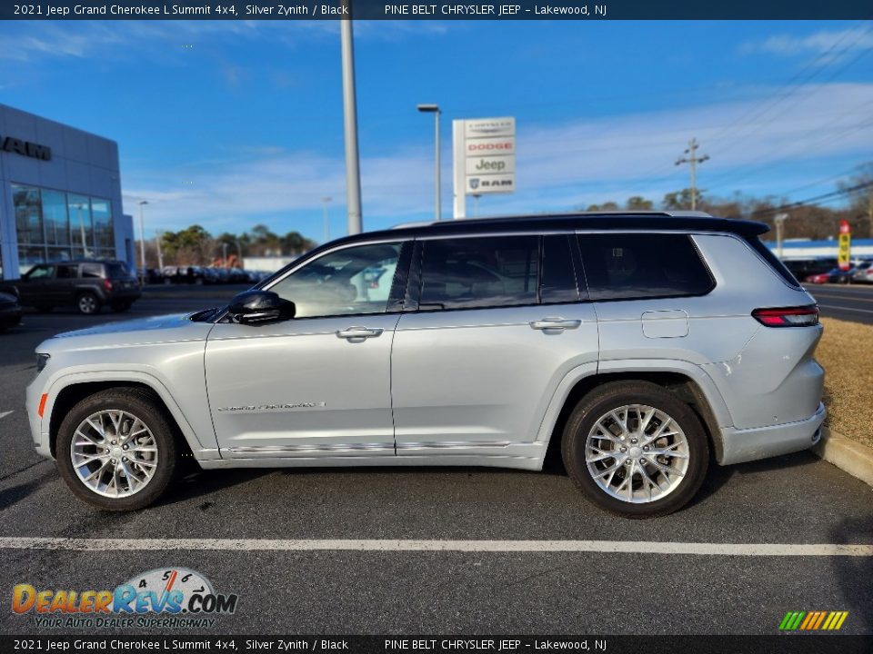 2021 Jeep Grand Cherokee L Summit 4x4 Silver Zynith / Black Photo #11