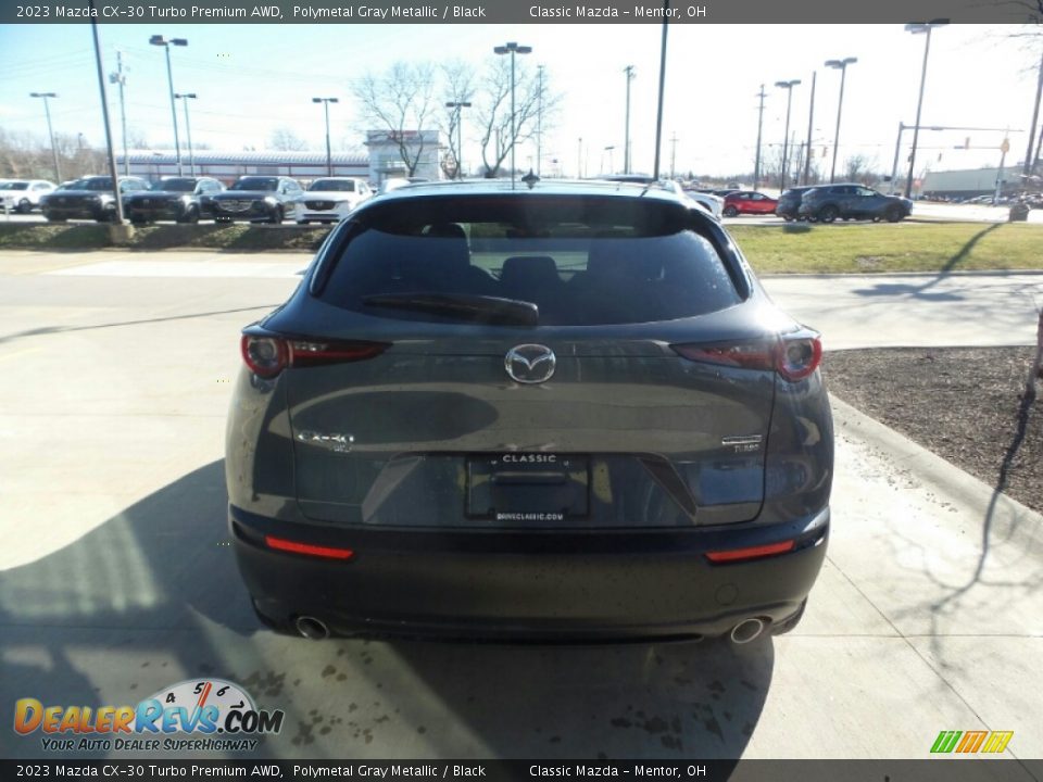 2023 Mazda CX-30 Turbo Premium AWD Polymetal Gray Metallic / Black Photo #5