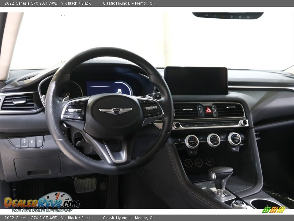 Dashboard of 2022 Genesis G70 2.0T AWD Photo #6