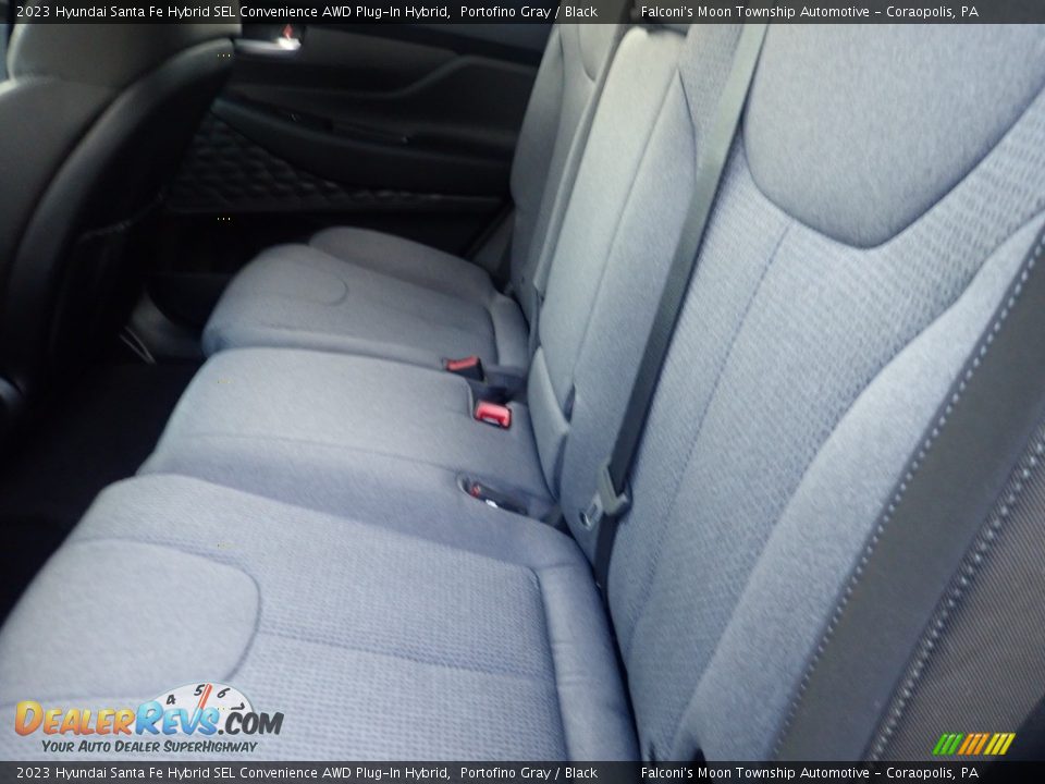 Rear Seat of 2023 Hyundai Santa Fe Hybrid SEL Convenience AWD Plug-In Hybrid Photo #12