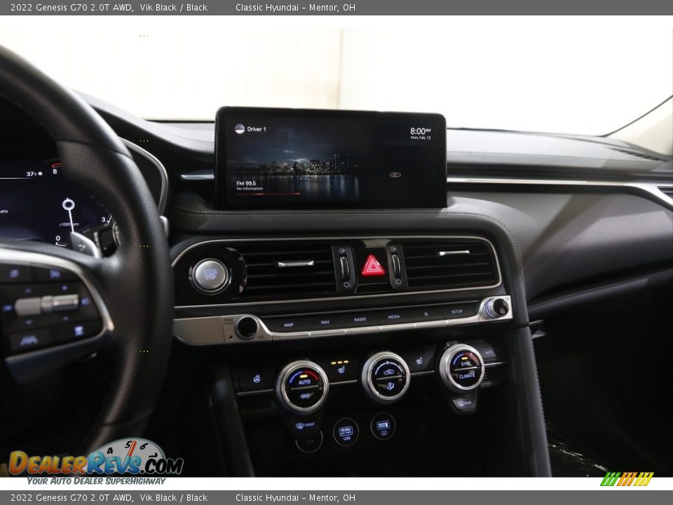 Controls of 2022 Genesis G70 2.0T AWD Photo #9