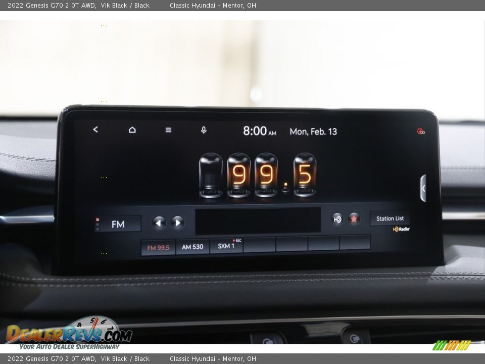 Controls of 2022 Genesis G70 2.0T AWD Photo #11