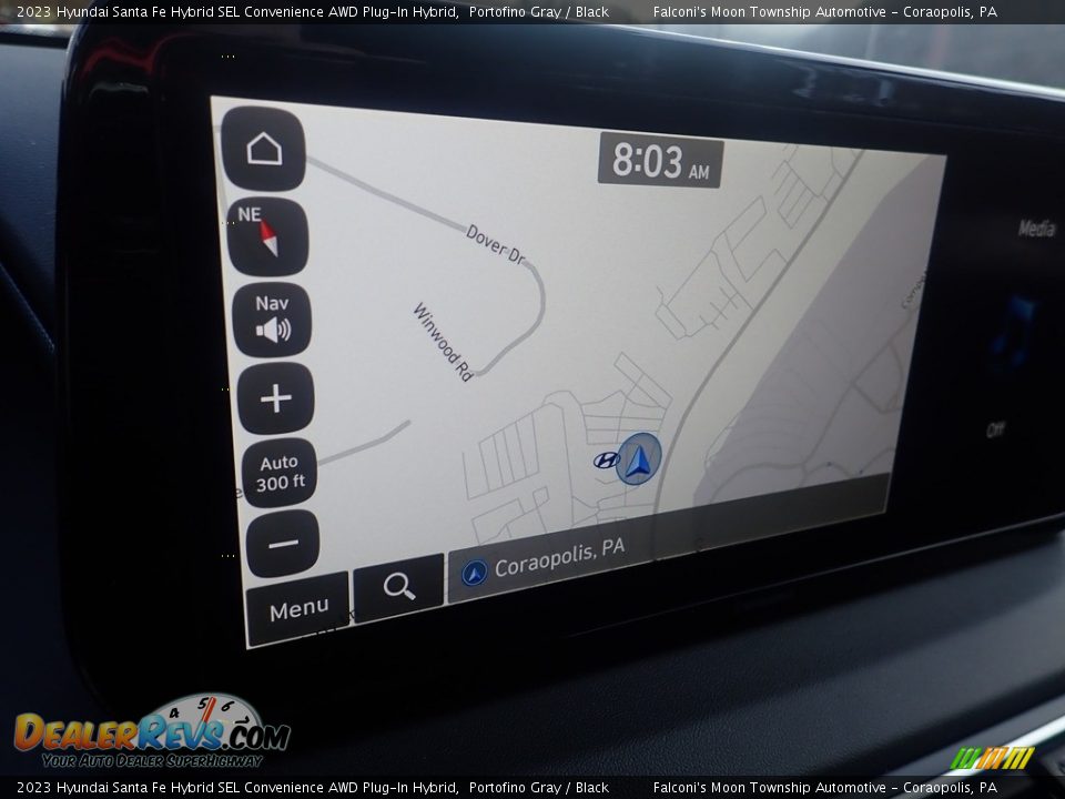 Navigation of 2023 Hyundai Santa Fe Hybrid SEL Convenience AWD Plug-In Hybrid Photo #16