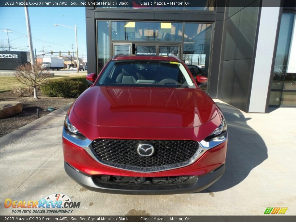 2023 Mazda CX-30 Premium AWD Soul Red Crystal Metallic / Black Photo #2