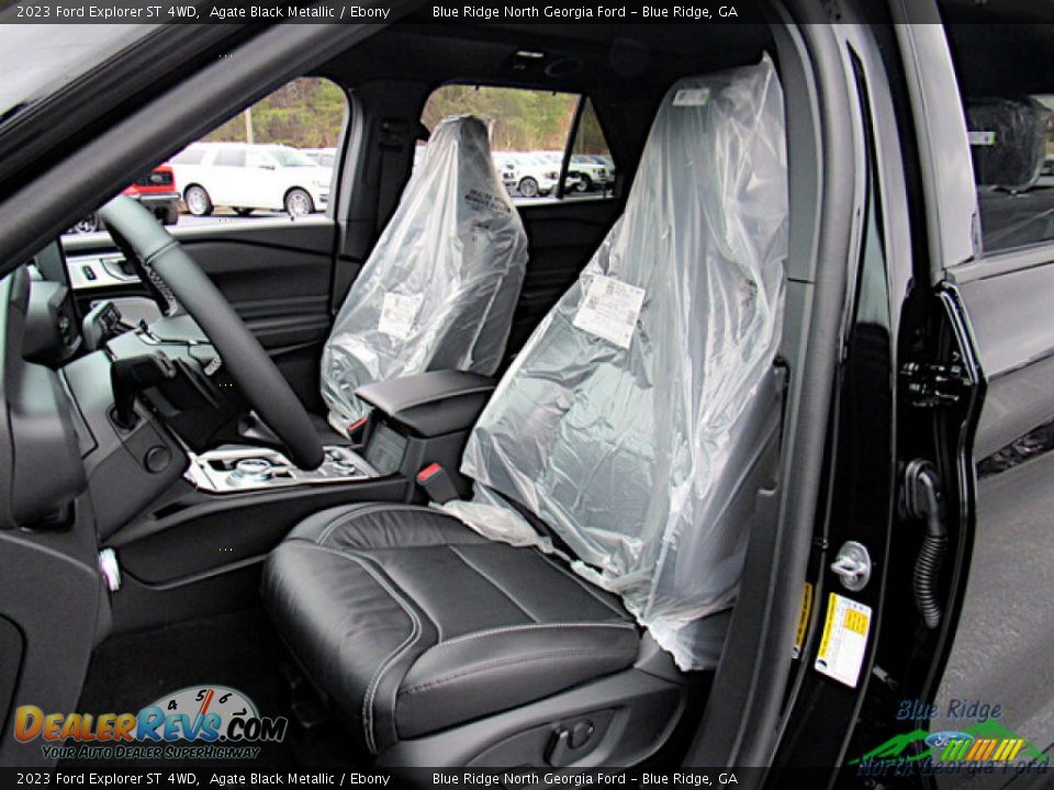 Front Seat of 2023 Ford Explorer ST 4WD Photo #10