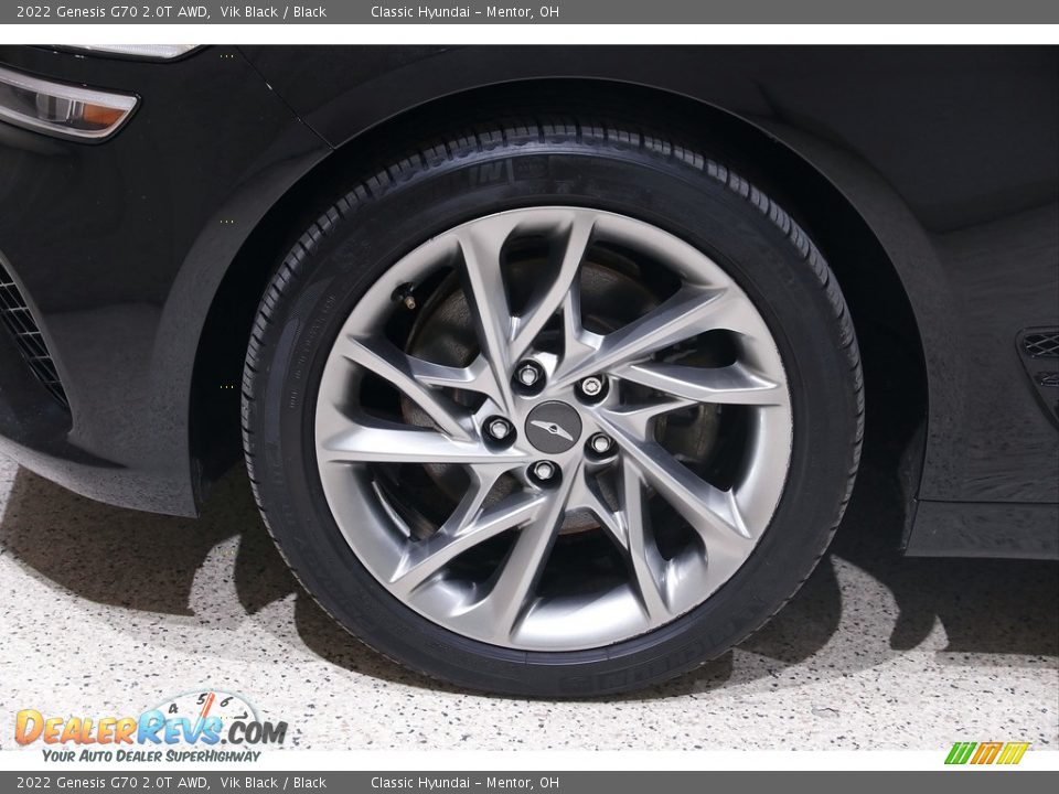 2022 Genesis G70 2.0T AWD Wheel Photo #21
