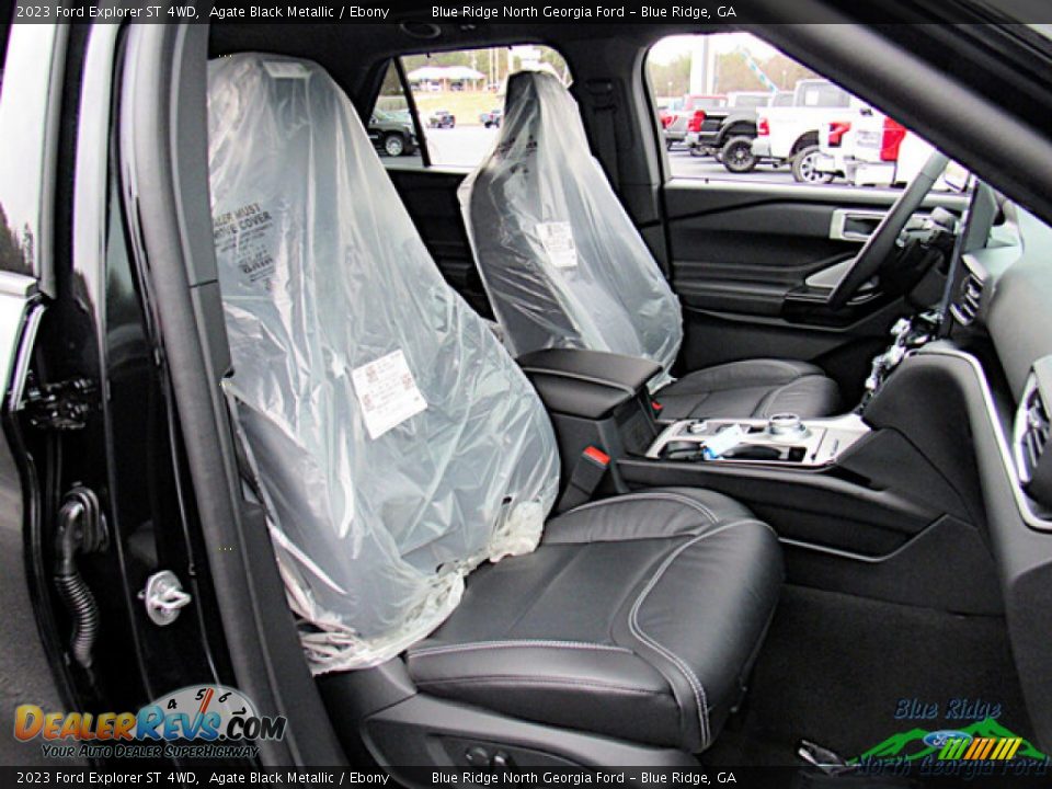 Front Seat of 2023 Ford Explorer ST 4WD Photo #11