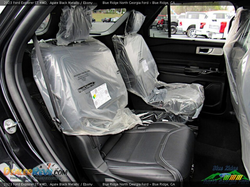 Rear Seat of 2023 Ford Explorer ST 4WD Photo #12