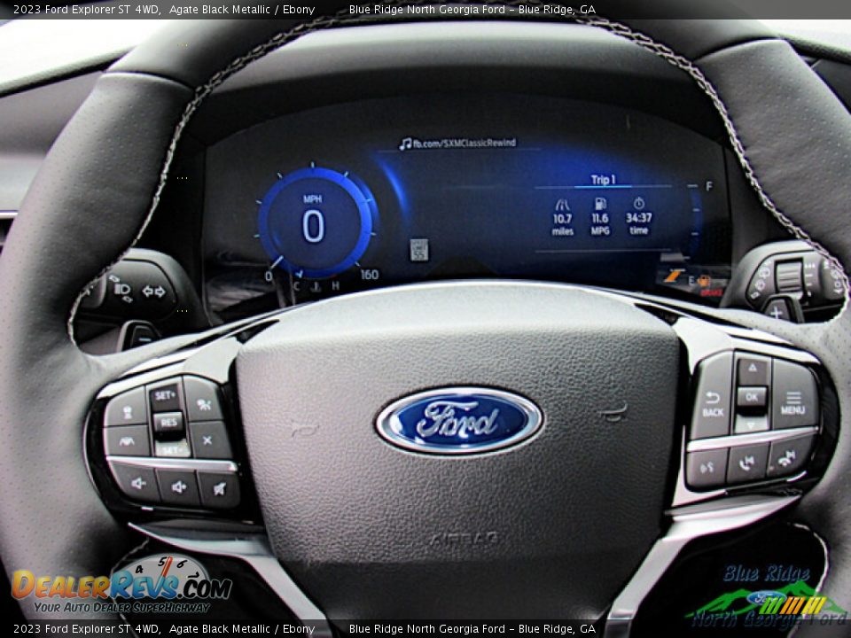 2023 Ford Explorer ST 4WD Steering Wheel Photo #17