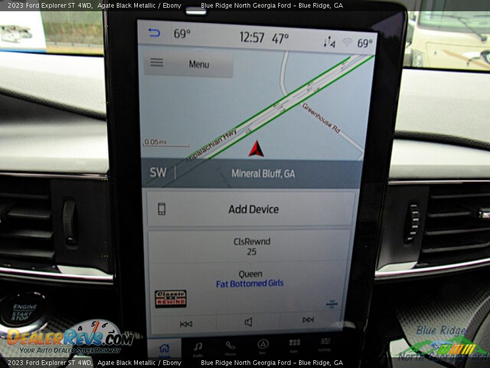 Navigation of 2023 Ford Explorer ST 4WD Photo #20