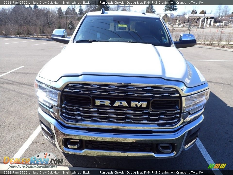 2022 Ram 2500 Limited Crew Cab 4x4 Bright White / Black Photo #2