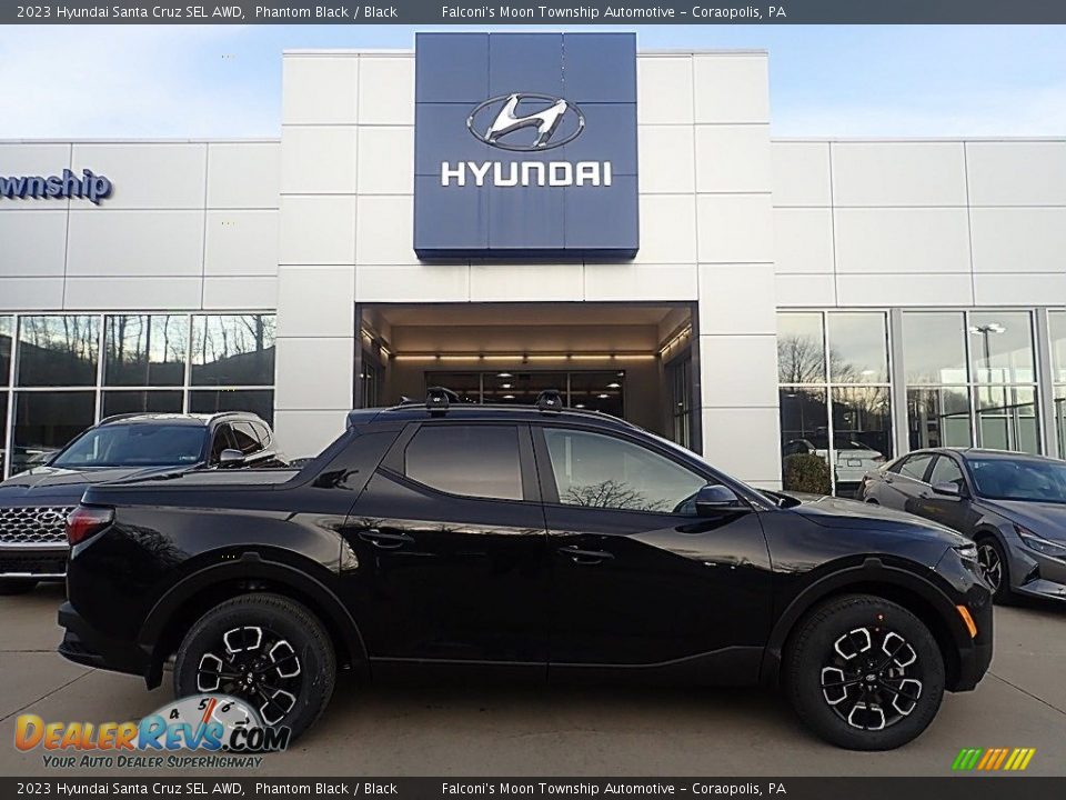 Phantom Black 2023 Hyundai Santa Cruz SEL AWD Photo #1