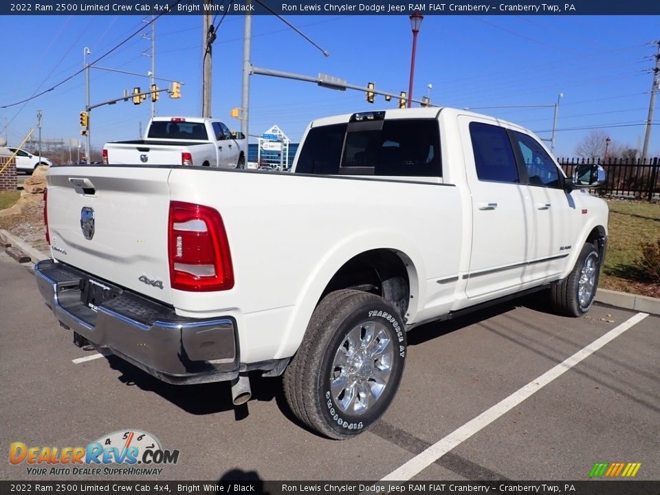 2022 Ram 2500 Limited Crew Cab 4x4 Bright White / Black Photo #5