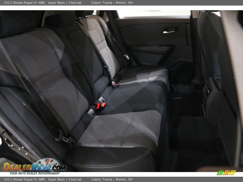 Rear Seat of 2021 Nissan Rogue SV AWD Photo #16