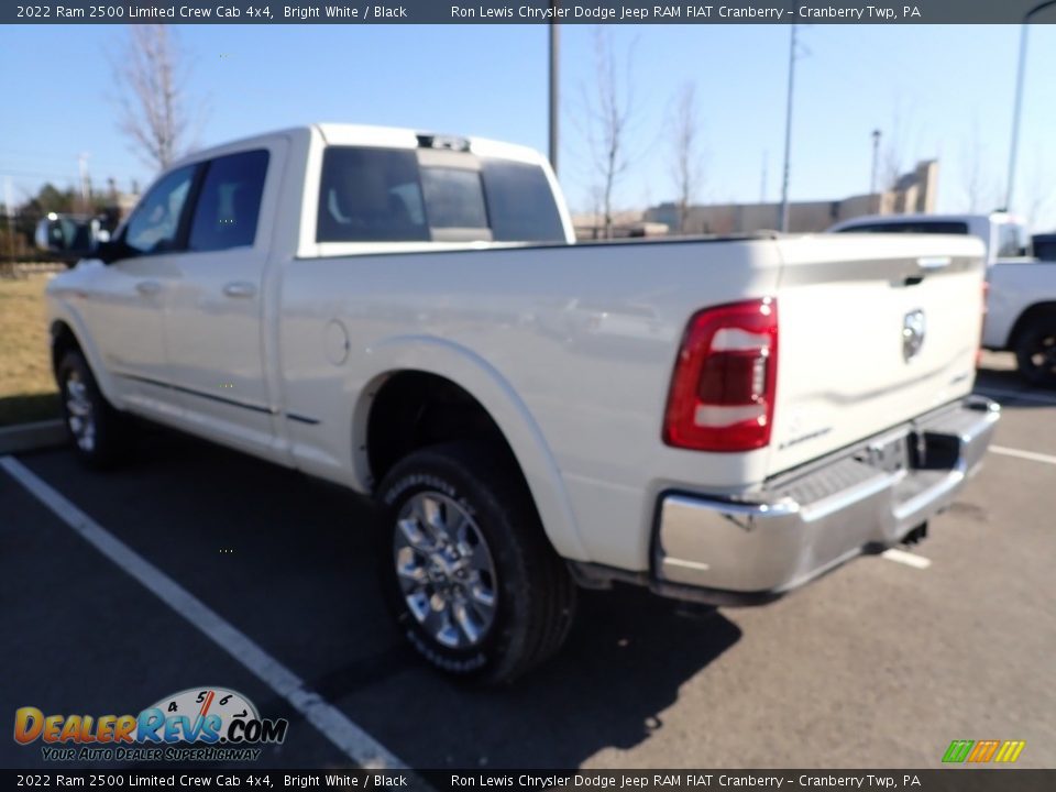 2022 Ram 2500 Limited Crew Cab 4x4 Bright White / Black Photo #7