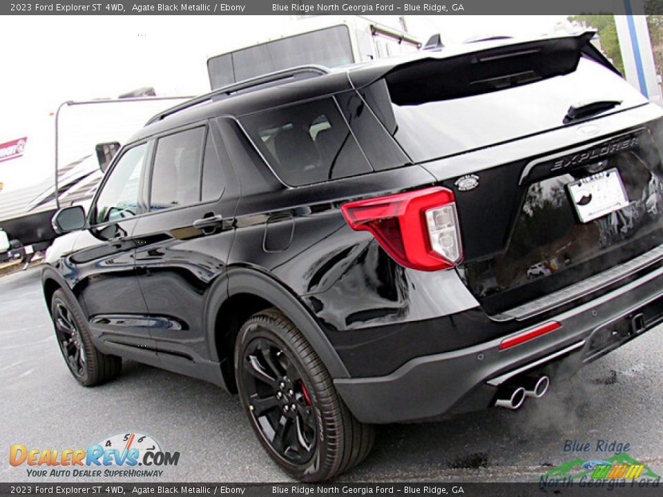 2023 Ford Explorer ST 4WD Agate Black Metallic / Ebony Photo #29