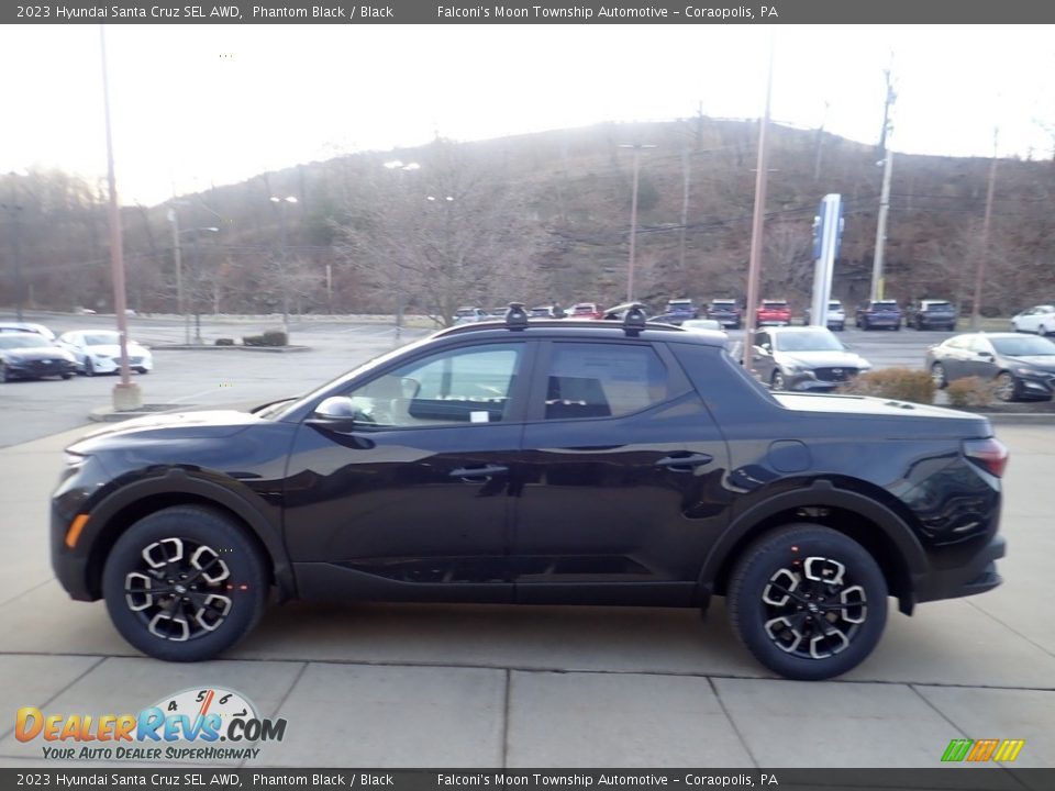 2023 Hyundai Santa Cruz SEL AWD Phantom Black / Black Photo #6